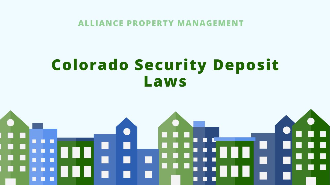 Colorado Security Deposit Laws